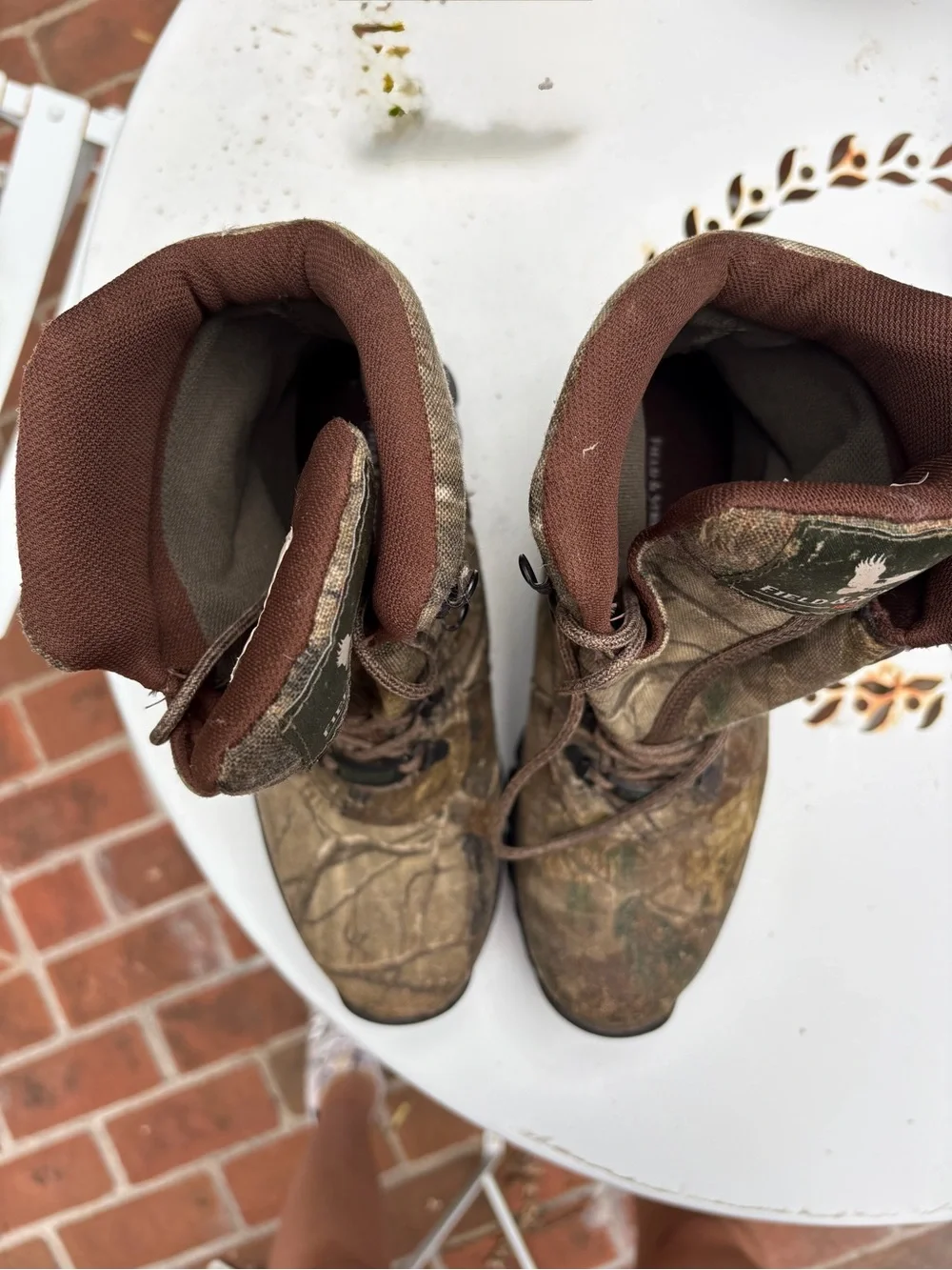 Field & Stream Waterproof Camo Hunting Boots 9